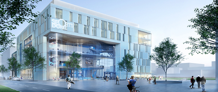 APCOA erhält Zuschlag für Sports-Dome in der HafenCity
