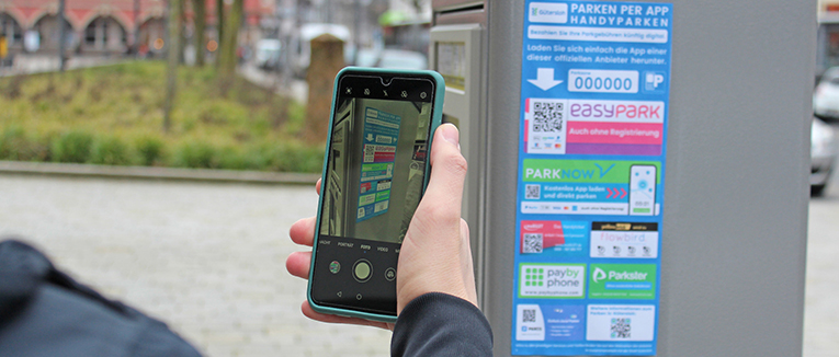 Gütersloh führt digitales Parken ein