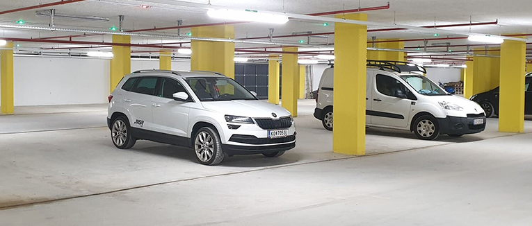 MSR-Traffic installiert Parkleitsystem im österreichischen Vorarlberg