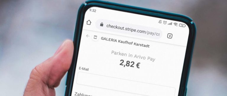 Digitales Parken für Kaufhaus-Kunden