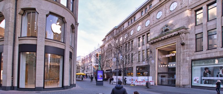 Passantenfrequenz: Drei deutsche Städte in der Spitzengruppe