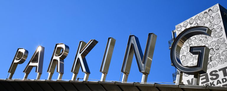 Parkhaus kann zum Himmel werden