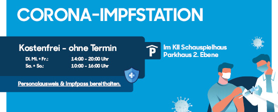 Das Parkhaus wird zum Impfhaus