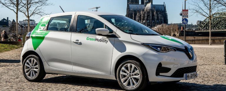 Gebührenfreie Parkplätze für Carsharing-Nutzer