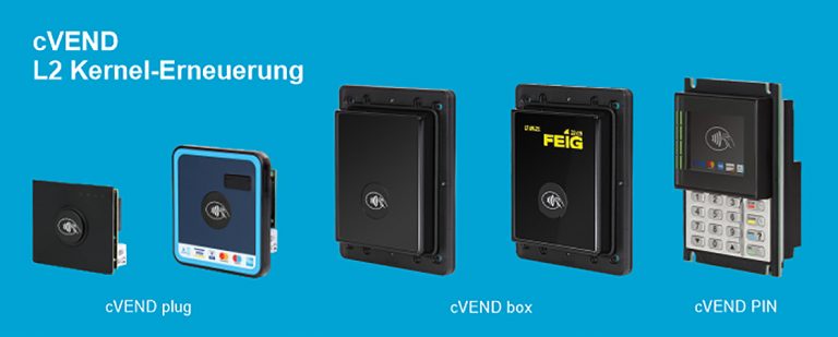 FEIG ELECTRONIC Bezahlterminals sind up to date