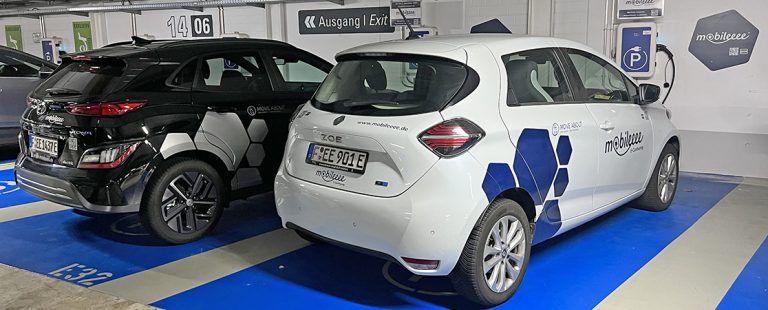 Neues E-Carsharing am Frankfurter Flughafen