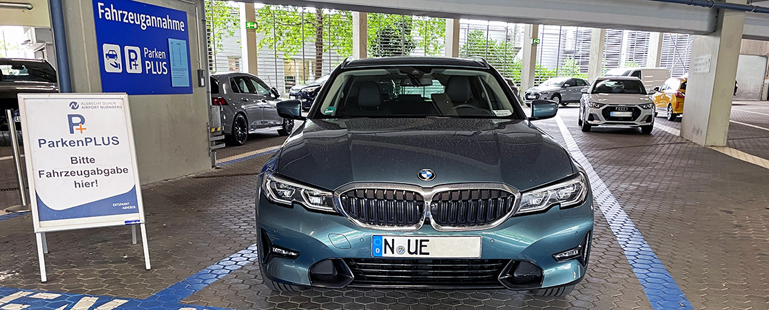 Nürnberg Flughafen Auto Parken Eine Woche www.parken-aktuell.de