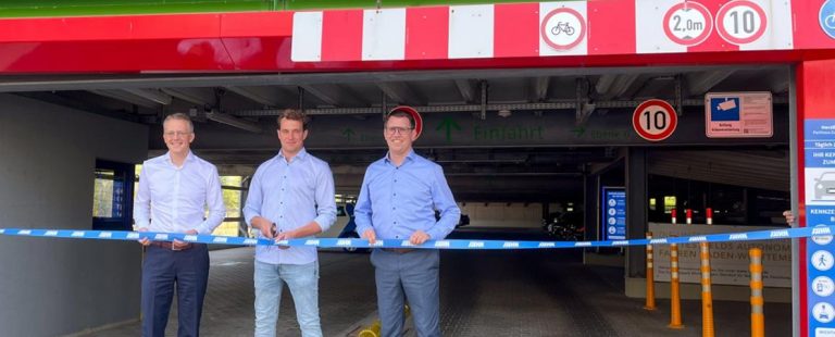Stadtwerke Heilbronn digitalisieren Parkhaus Wohlgelegen