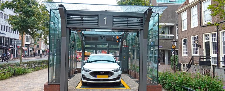 Lödige baut größtes automatisches Parksystem in den Niederlanden