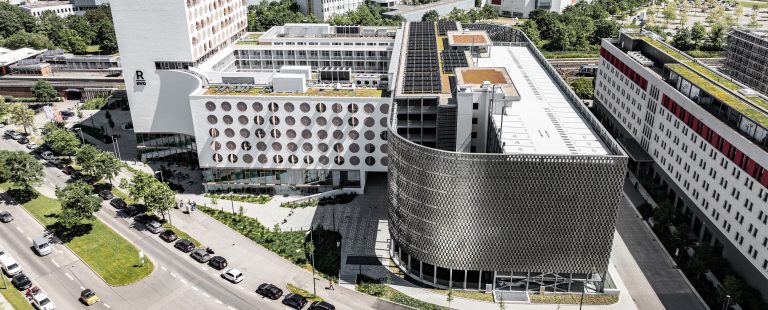Parkhaus in München verbindet Nachhaltigkeit mit Stil