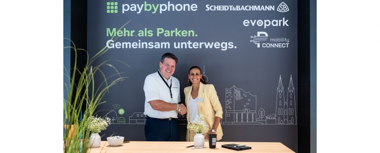 PayByPhone und evopark starten strategische Partnerschaft