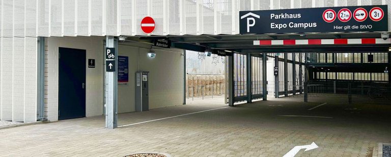 PRM eröffnet Parkhaus auf dem Expo Campus Hannover