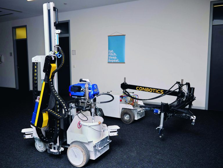 Malen und beschichten mit Robotern