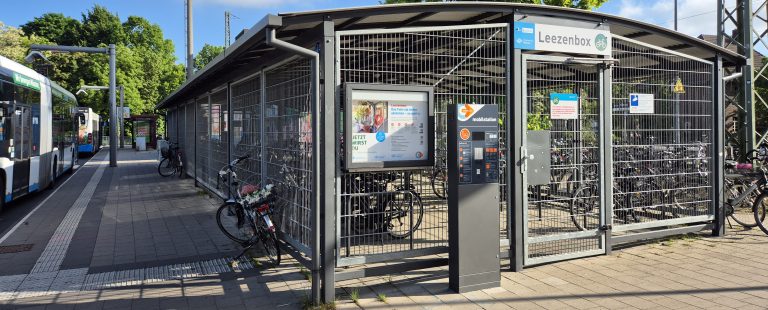 Stadt Münster errichtet am Bahnhof Zentrum-Nord 240 neue Fahrradstellplätze