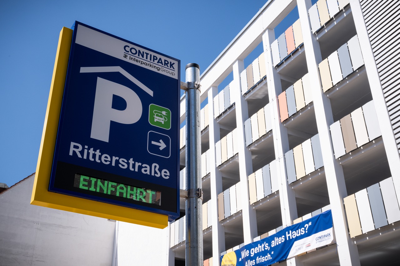 Contipark saniert Bielefelder Bestandsparkhaus 2 3 Contipark BI Ritterstrasse